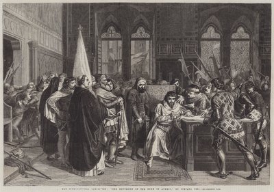 The Expulsion of the Duke of Athens by Stefano Ussi